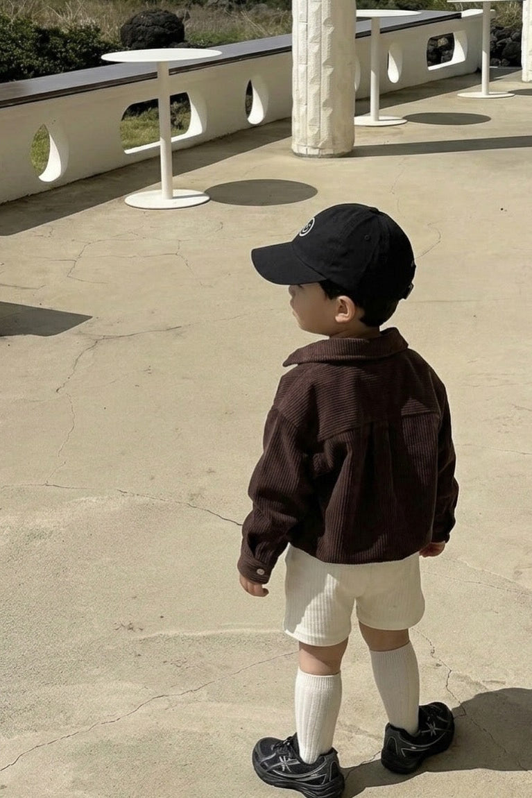 CORDUROY BROWN SHIRT