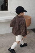 CORDUROY BROWN SHIRT