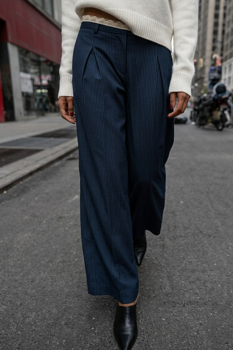 LACEBOUND STRIPE PANT
