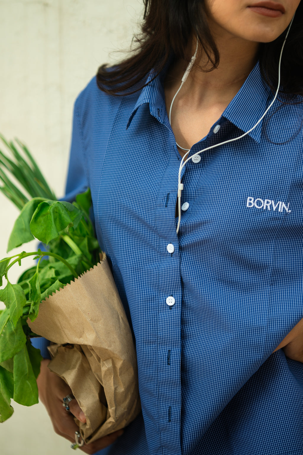 BORVIN CHECK  SHIRT