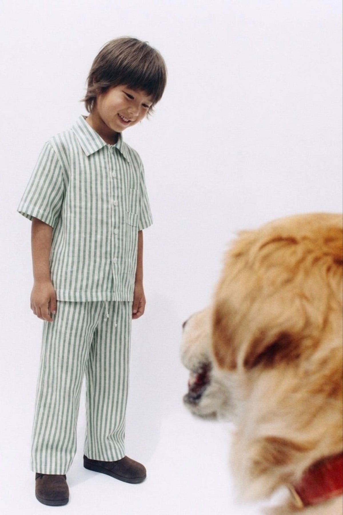 borvin Milo Stripe pant Set