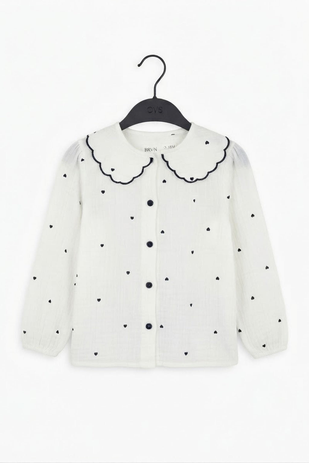 Éloise Heart Collar Top