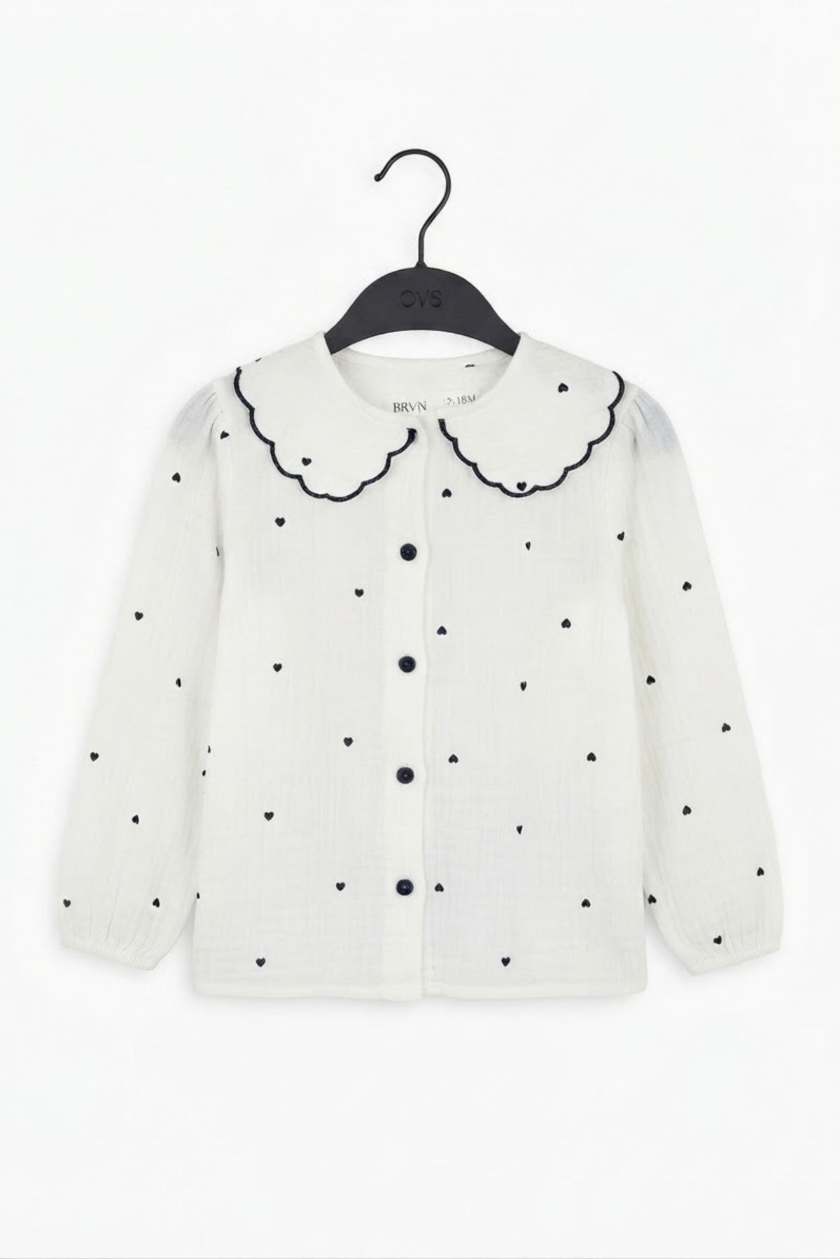 Éloise Heart Collar Top