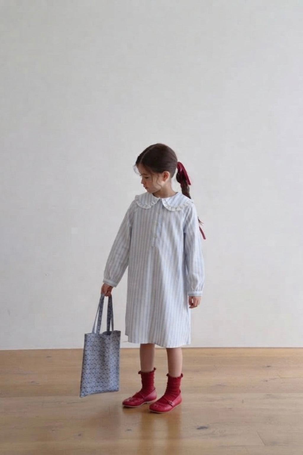 Margot Ruffle Collar Dress
