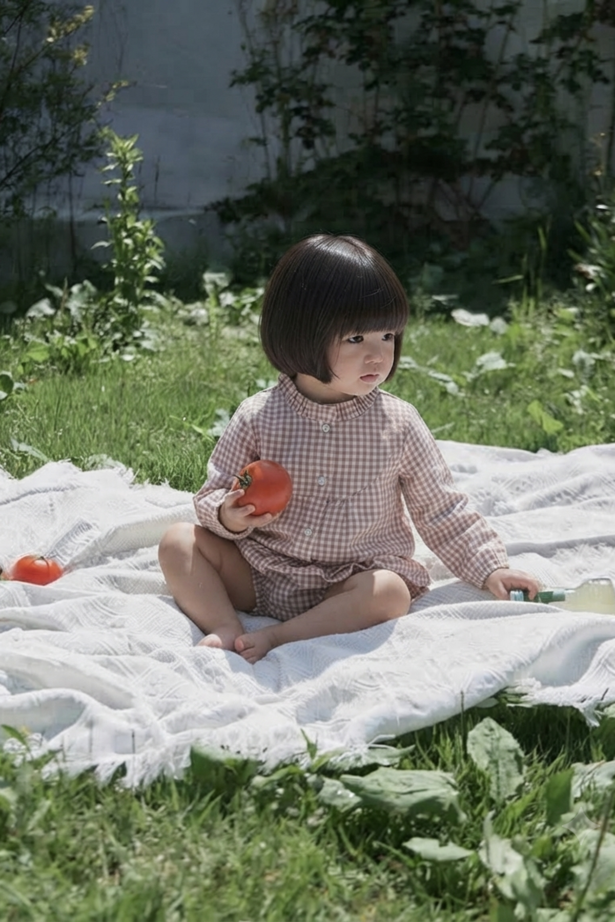 Theo Gingham Set