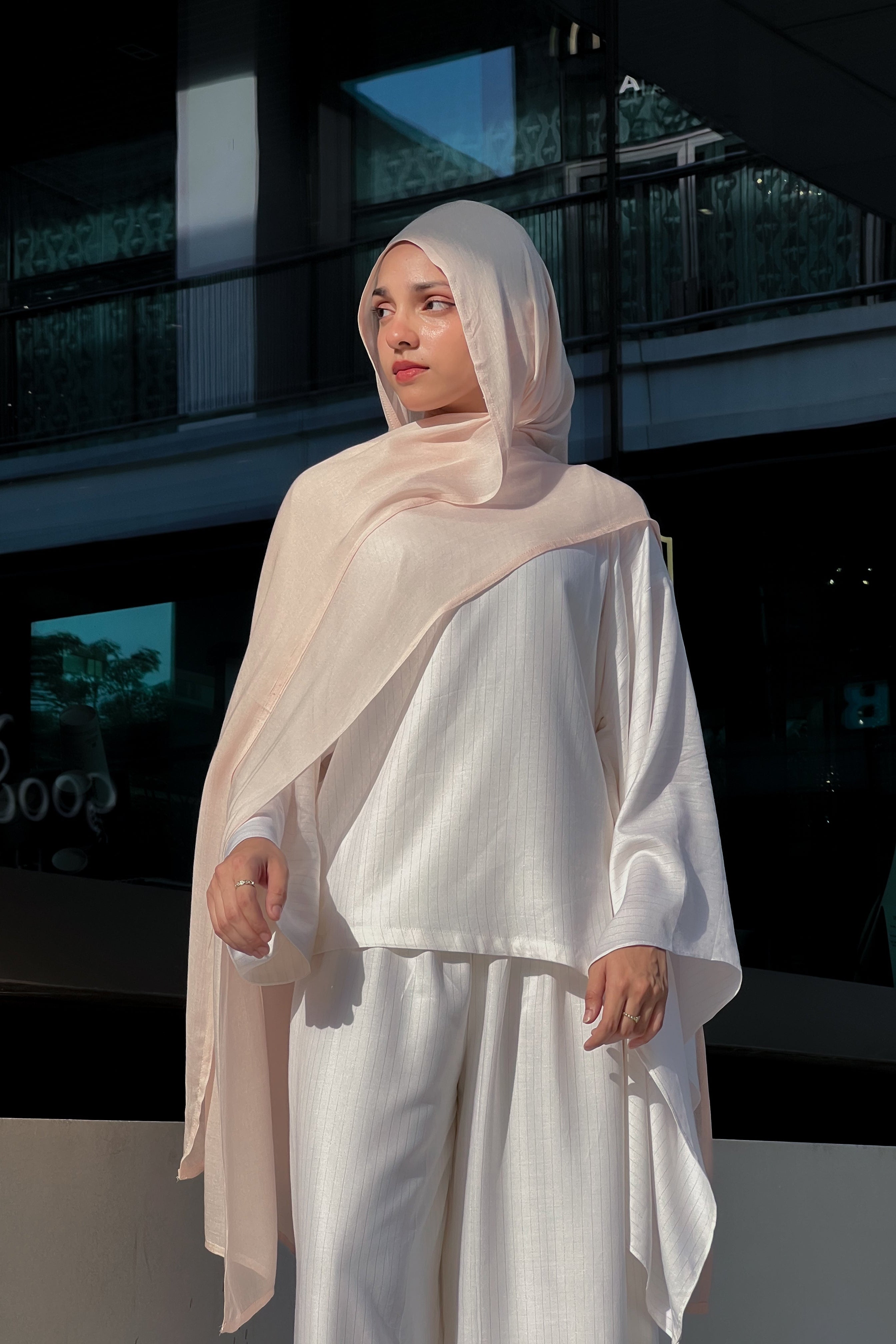 IVORY VEIL SET