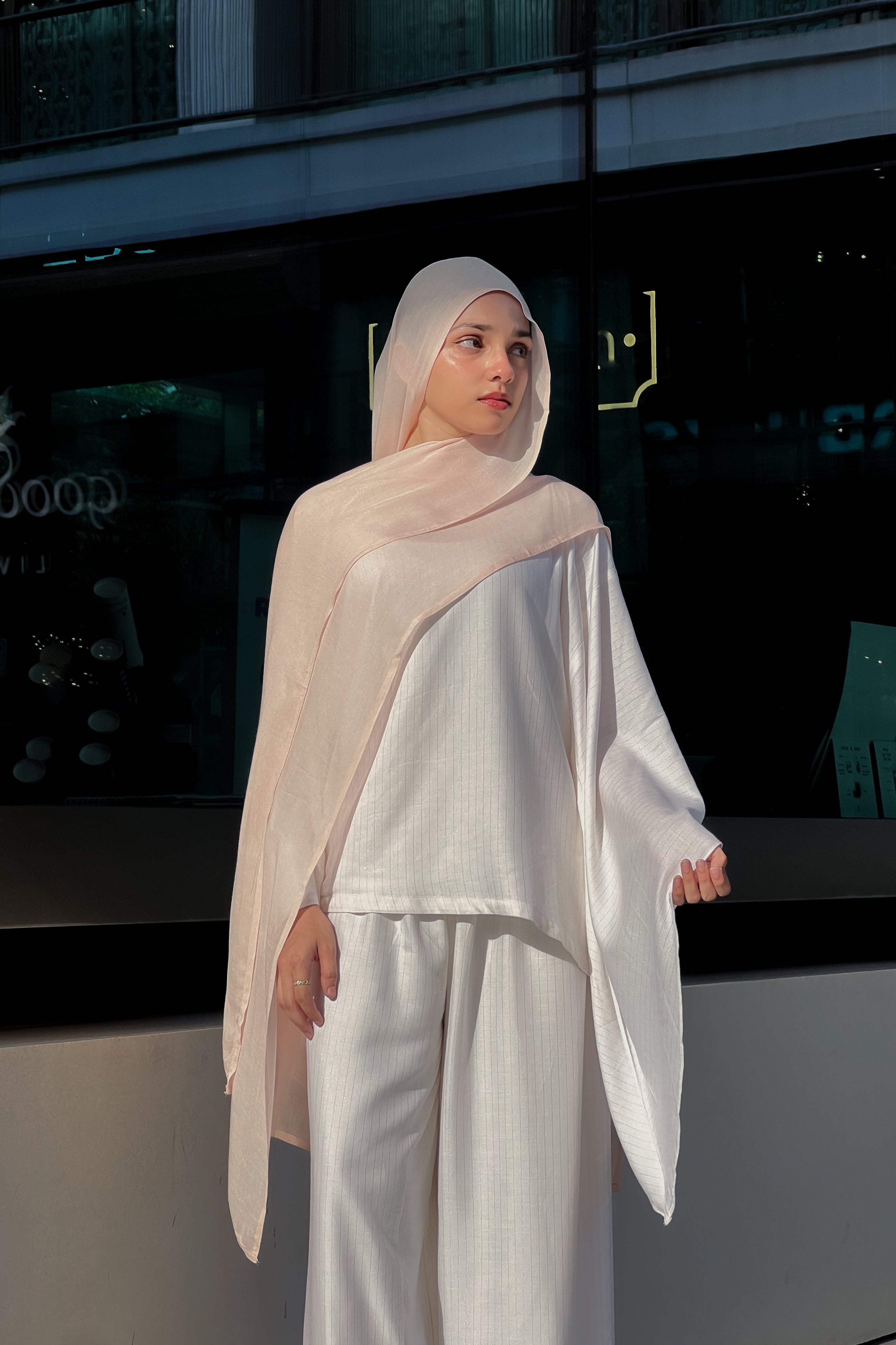 IVORY VEIL SET