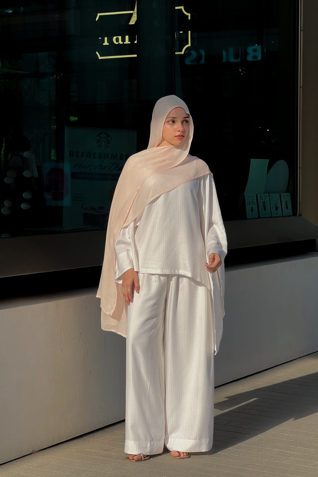 IVORY VEIL SET