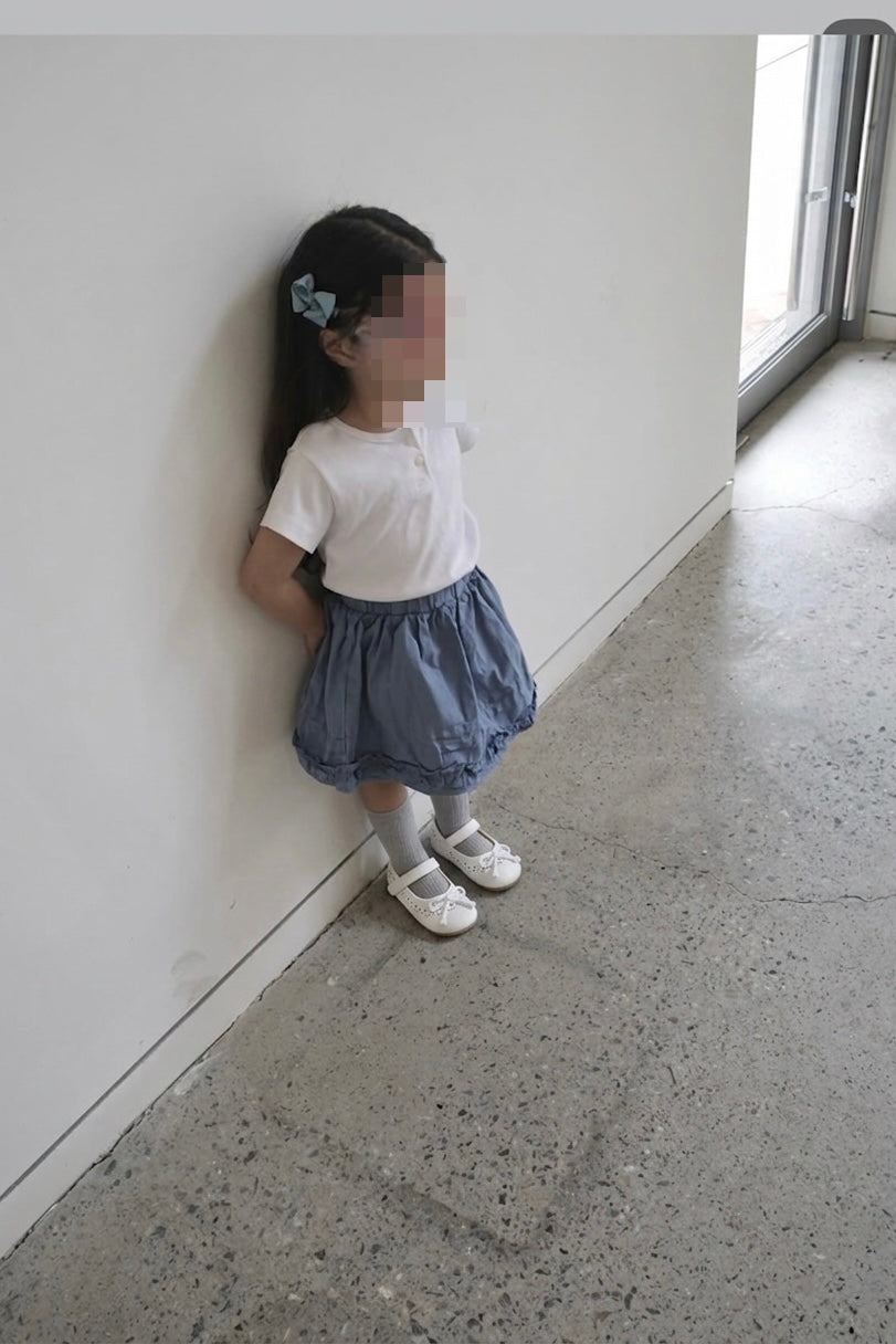 Borvin Whisper White Bow Shoes