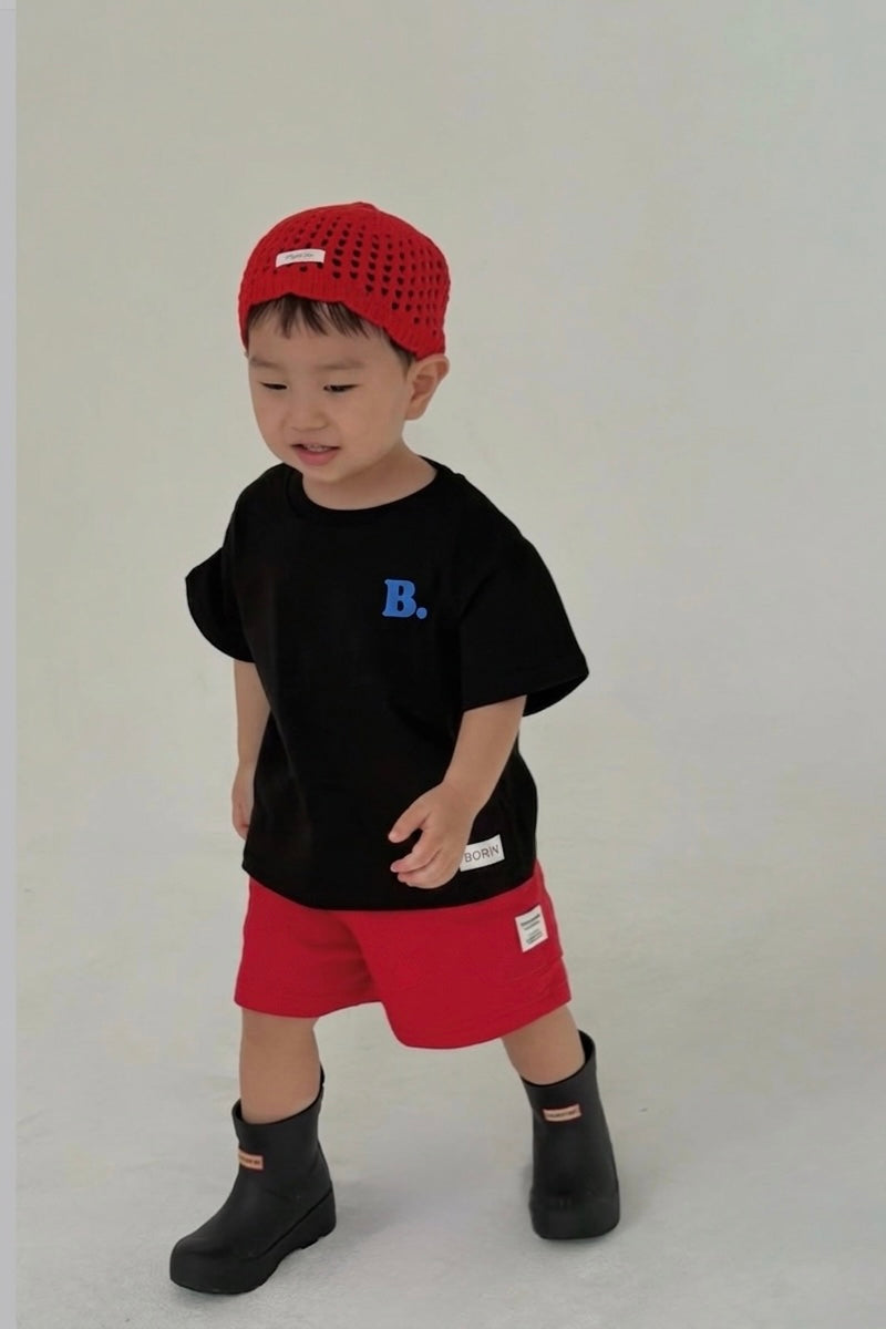 BORVIN BLACK  T-SHIRT