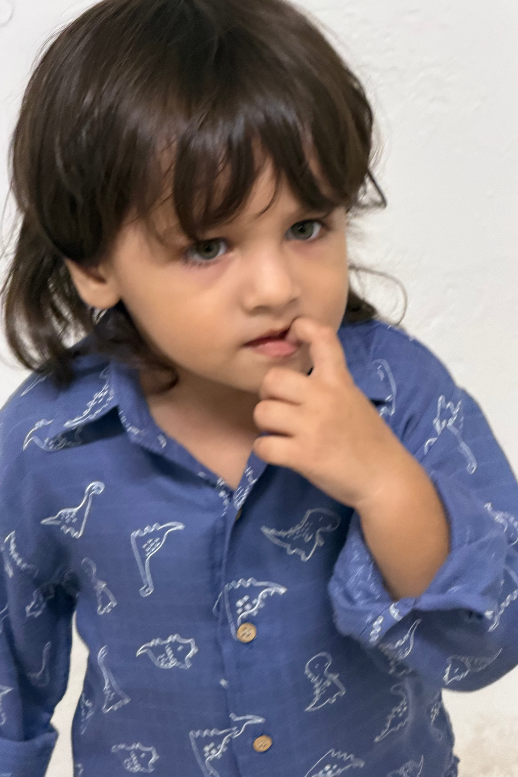 Dinodoodle muslin shirt