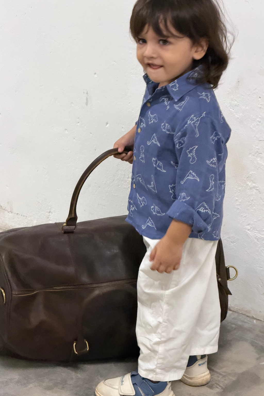 Dinodoodle muslin shirt