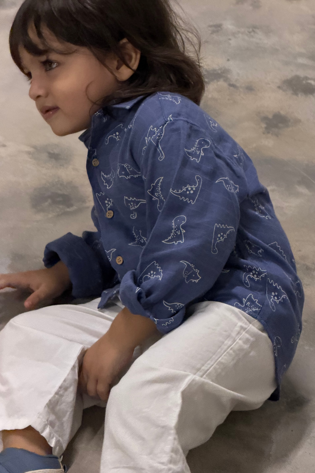 Dinodoodle muslin shirt