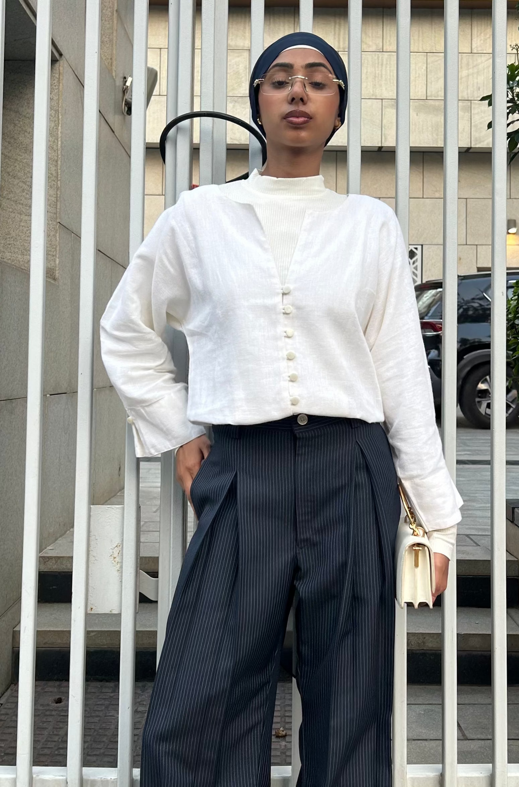 LACEBOUND STRIPE PANT