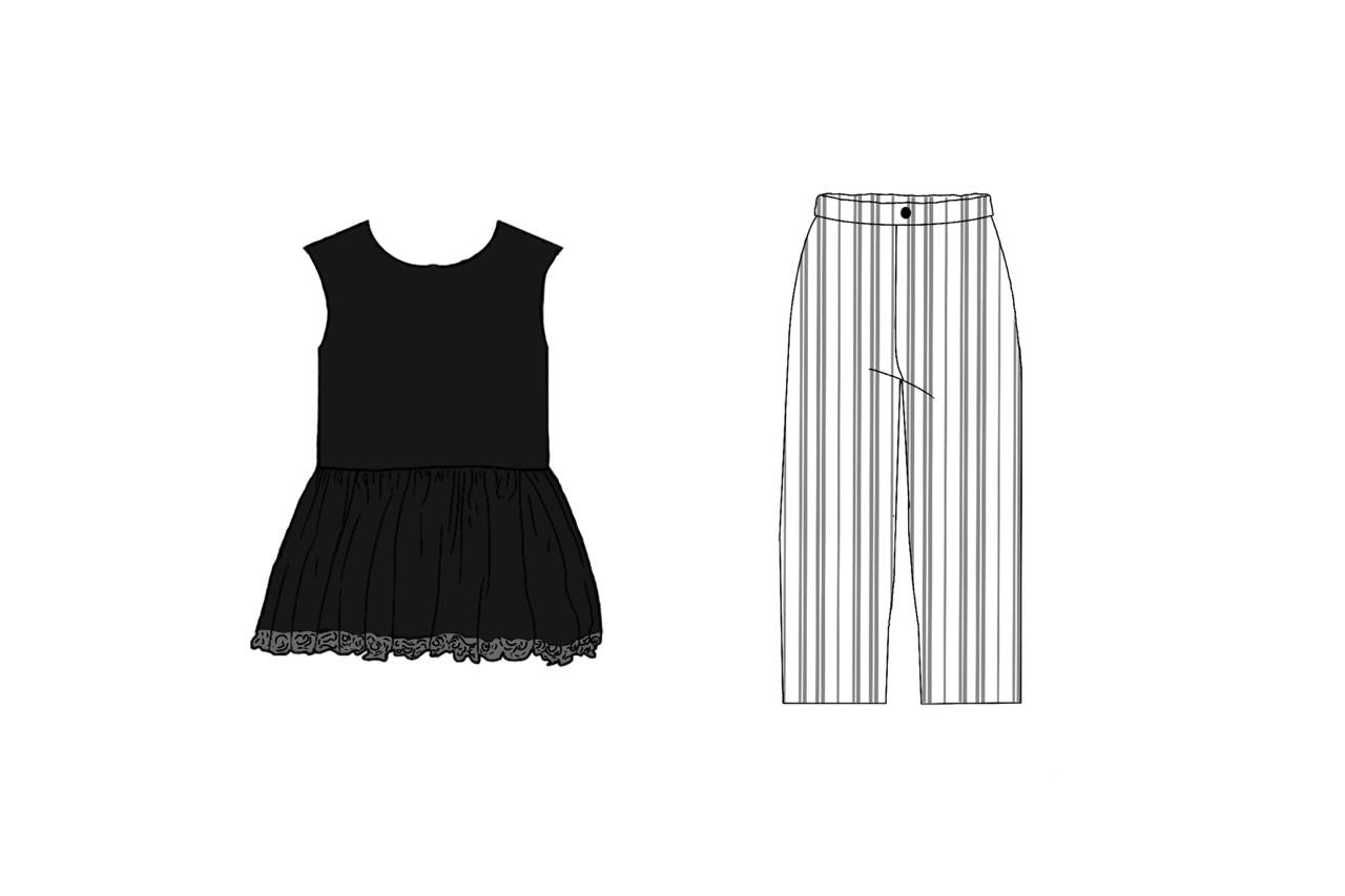 girls cord set